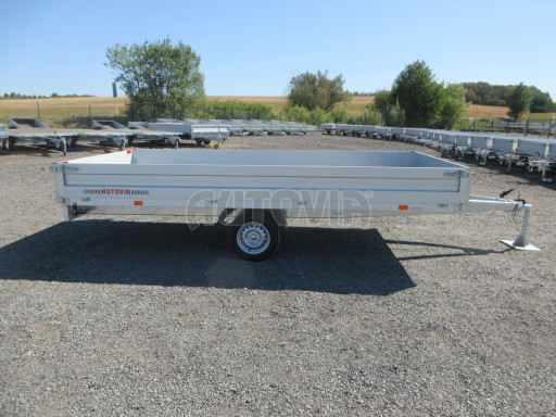 Nebrzděný nákladní přívěs ZV 41 750kg N1 4,17x2,00/0,35 zesílená náprava č.6