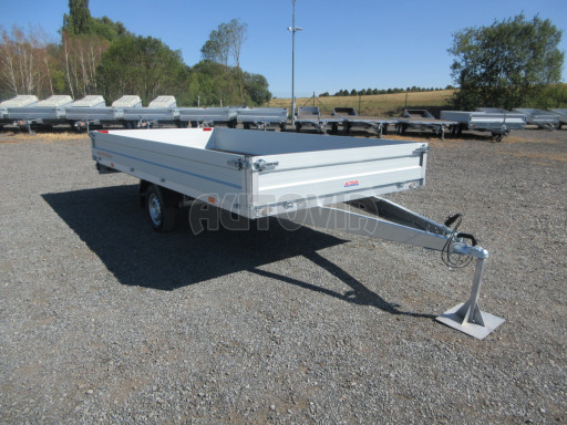 Nebrzděný nákladní přívěs ZV 41 750kg N1 4,17x2,00/0,35 zesílená náprava č.7
