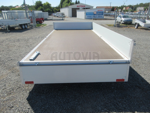 Nebrzděný nákladní přívěs ZV 41 750kg N1 4,17x2,00/0,35 zesílená náprava č.16