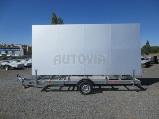 Přívěsný vozík pro umístění reklamy BGS Billboard plato 5,09x2,40 překlady č.2
