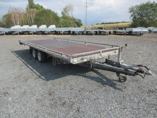Bazarový hydraulicky sklopný přívěs AD 2,8T 5,17x2,09 plato č.14