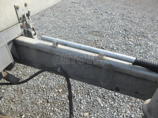 Bazarový hydraulicky sklopný přívěs AD 2,8T 5,17x2,09 plato č.15