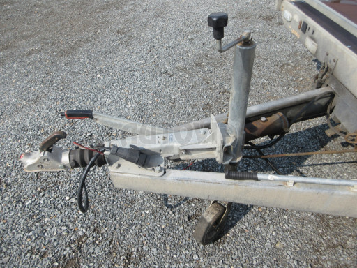 Bazarový hydraulicky sklopný přívěs AD 2,8T 5,17x2,09 plato č.16