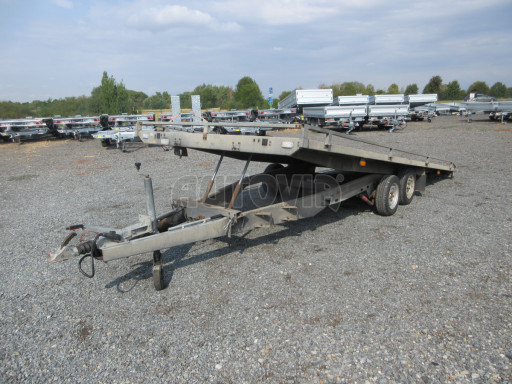 Bazarový hydraulicky sklopný přívěs AD 2,8T 5,17x2,09 plato č.6