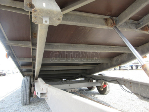 Bazarový hydraulicky sklopný přívěs AD 2,8T 5,17x2,09 plato č.21