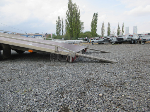 Bazarový hydraulicky sklopný přívěs AD 2,8T 5,17x2,09 plato č.27