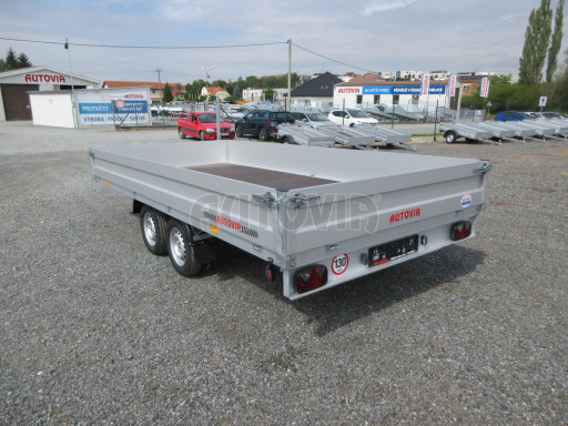 Dvounápravový nebrzděný přívěs ZV 41 750kg N2 4,17x2,00/0,35 13