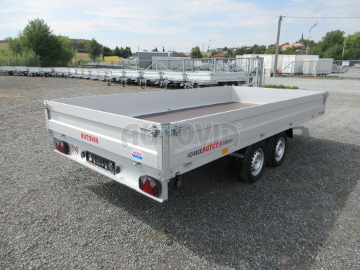 Dvounápravový nebrzděný přívěs ZV 41 750kg N2 4,17x2,00/0,35 13