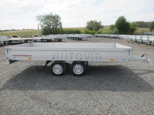 Dvounápravový nebrzděný přívěs ZV 41 750kg N2 4,17x2,00/0,35 13