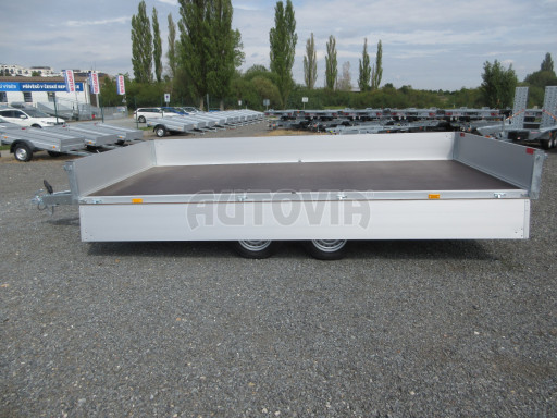 Dvounápravový nebrzděný přívěs ZV 41 750kg N2 4,17x2,00/0,35 13