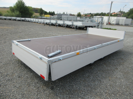 Dvounápravový nebrzděný přívěs ZV 41 750kg N2 4,17x2,00/0,35 13