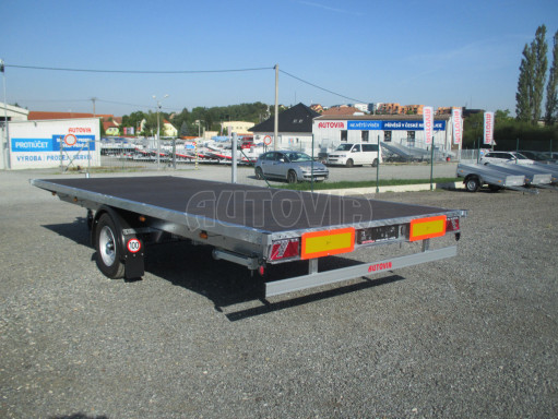Nákladní přívěs plato DN 3,5T B1 6,13x2,47 plato