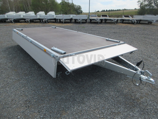 Dvounápravový nebrzděný přívěs ZV 41 750kg N2 4,17x2,00/0,35 13
