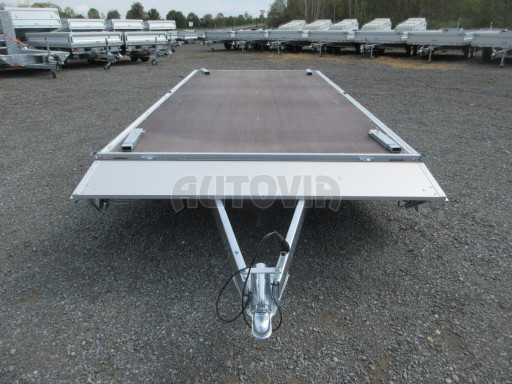 Dvounápravový nebrzděný přívěs ZV 41 750kg N2 4,17x2,00/0,35 13