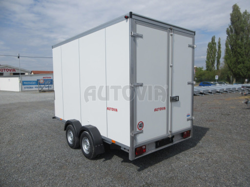 Skříňový přívěs VA 2,7T 3,51x1,80/2,10 PUR č.4