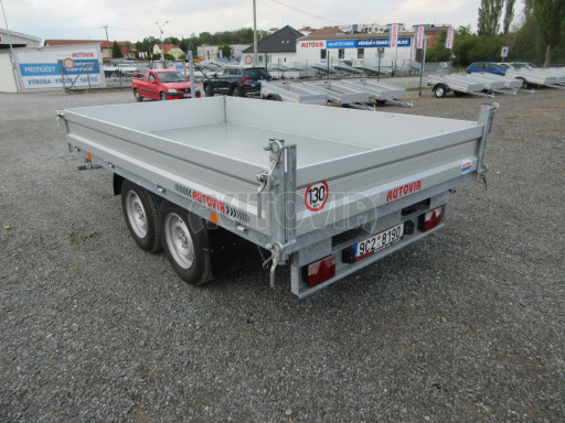 Bazarový třístranný sklápěč VER 3SKS 3,5T 3,05x1,76/0,30 v elektrice č.6