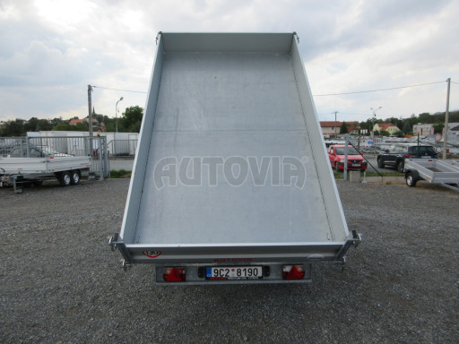 Bazarový třístranný sklápěč VER 3SKS 3,5T 3,05x1,76/0,30 v elektrice č.20
