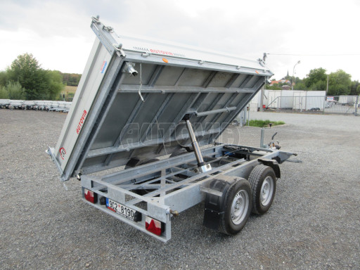 Bazarový třístranný sklápěč VER 3SKS 3,5T 3,05x1,76/0,30 v elektrice č.31