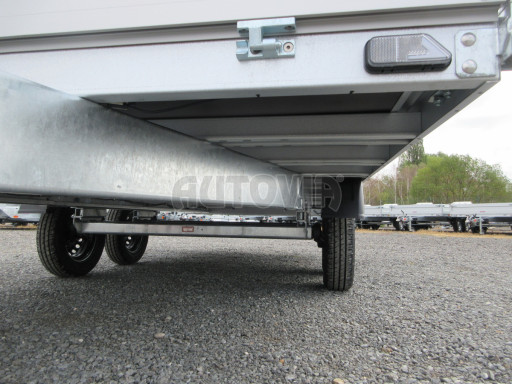 Dvounápravový nebrzděný přívěs ZV 41 750kg N2 4,17x2,00/0,35 nápravy na 2,7t č.10
