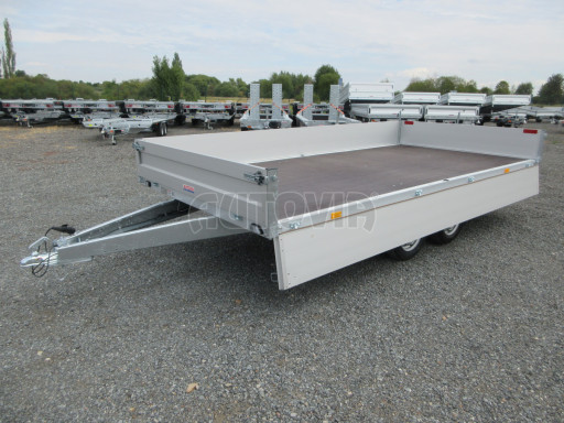 Dvounápravový nebrzděný přívěs ZV 41 750kg N2 4,17x2,00/0,35 nápravy na 2,7t č.11