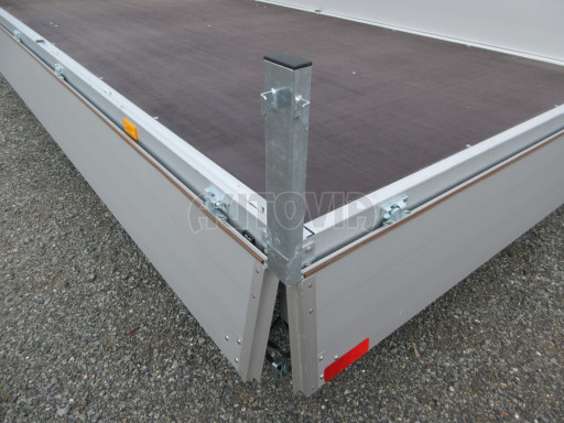 Dvounápravový nebrzděný přívěs ZV 41 750kg N2 4,17x2,00/0,35 nápravy na 2,7t č.13