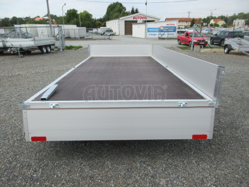 Dvounápravový nebrzděný přívěs ZV 41 750kg N2 4,17x2,00/0,35 nápravy na 2,7t č.16