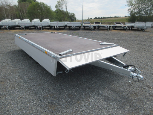 Dvounápravový nebrzděný přívěs ZV 41 750kg N2 4,17x2,00/0,35 nápravy na 2,7t č.19