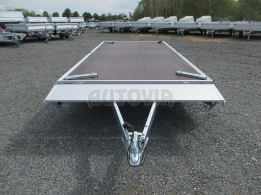 Dvounápravový nebrzděný přívěs ZV 41 750kg N2 4,17x2,00/0,35 nápravy na 2,7t č.20