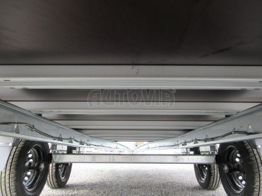 Dvounápravový nebrzděný přívěs ZV 41 750kg N2 4,17x2,00/0,35 nápravy na 2,7t č.21