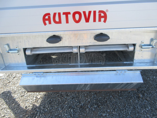 Speciální přívěs s výškově stavitelnou ojí ZV 31/35 2,7T B2 3,50x1,52/0,35, ALU bočnice č.16