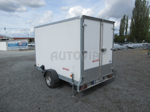 Bazarový skříňový přívěs za auto ZV 31 B1 1,3T 3,01x1,55/1,80 č.6
