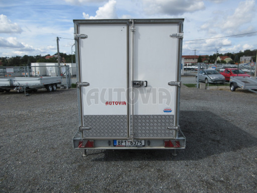 Bazarový skříňový přívěs za auto ZV 31 B1 1,3T 3,01x1,55/1,80 č.7