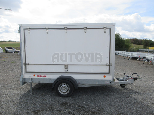 Bazarový skříňový přívěs za auto ZV 31 B1 1,3T 3,01x1,55/1,80 č.9