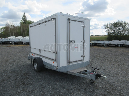 Bazarový skříňový přívěs za auto ZV 31 B1 1,3T 3,01x1,55/1,80 č.2