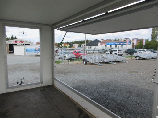 Bazarový skříňový přívěs za auto ZV 31 B1 1,3T 3,01x1,55/1,80 č.18