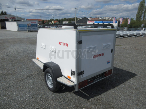 Přepravník pro 3 psy AT 2,04x1,10/0,89 750kg č.4