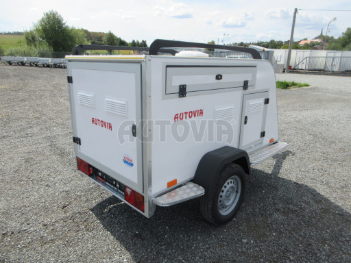 Přepravník pro 3 psy AT 2,04x1,10/0,89 750kg č.6