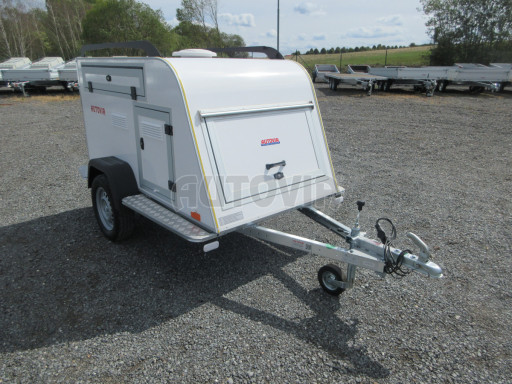 Přepravník pro 3 psy AT 2,04x1,10/0,89 750kg č.8