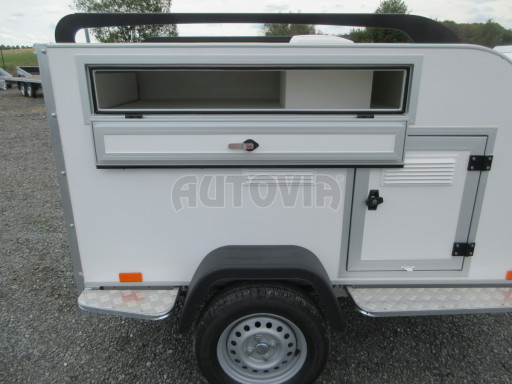Přepravník pro 3 psy AT 2,04x1,10/0,89 750kg č.13