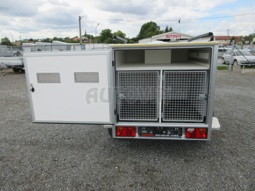 Přepravník pro 3 psy AT 2,04x1,10/0,89 750kg č.15