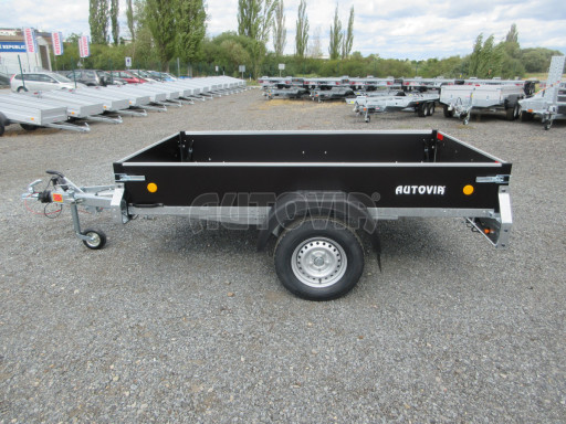 Přívěsný vozík za osobní auto sklopný ZV 27 1,3T B1 skl 2,50x1,48/0,35 POČ