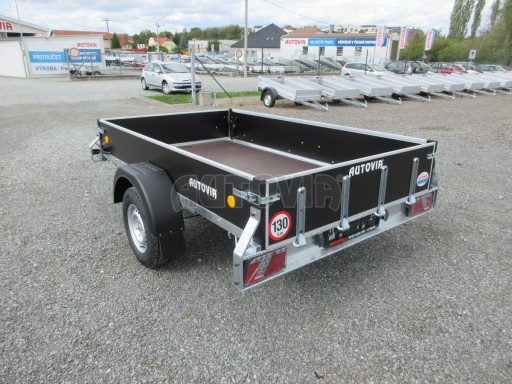 Přívěsný vozík za osobní auto sklopný ZV 27 1,3T B1 skl 2,50x1,48/0,35 POČ