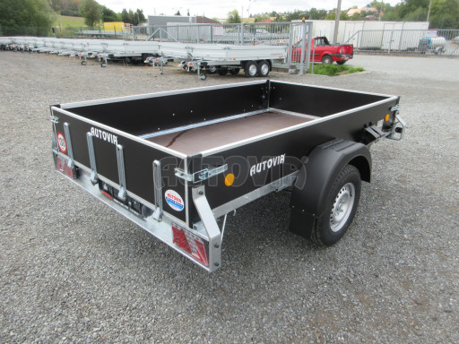 Přívěsný vozík za osobní auto sklopný ZV 27 1,3T B1 skl 2,50x1,48/0,35 POČ