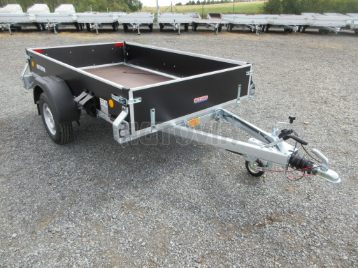 Přívěsný vozík za osobní auto sklopný ZV 27 1,3T B1 skl 2,50x1,48/0,35 POČ