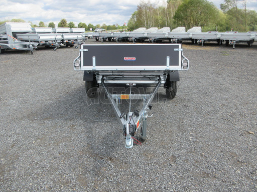 Přívěsný vozík za osobní auto sklopný ZV 27 1,3T B1 skl 2,50x1,48/0,35 POČ