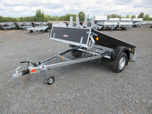 Přívěsný vozík za osobní auto sklopný ZV 27 1,3T B1 skl 2,50x1,48/0,35 POČ
