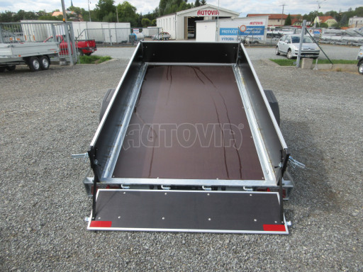 Přívěsný vozík za osobní auto sklopný ZV 27 1,3T B1 skl 2,50x1,48/0,35 POČ