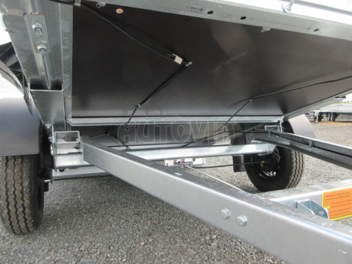 Přívěsný vozík za osobní auto sklopný ZV 27 1,3T B1 skl 2,50x1,48/0,35 POČ