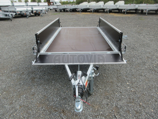 Přívěsný vozík za osobní auto sklopný ZV 27 1,3T B1 skl 2,50x1,48/0,35 POČ