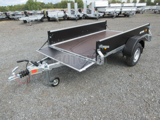 Přívěsný vozík za osobní auto sklopný ZV 27 1,3T B1 skl 2,50x1,48/0,35 POČ